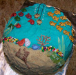 deep sea diving cake image