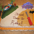 retirement cake image